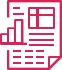 Icon of a spreadsheet with graphics