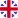 Icono de la bandera inglesa